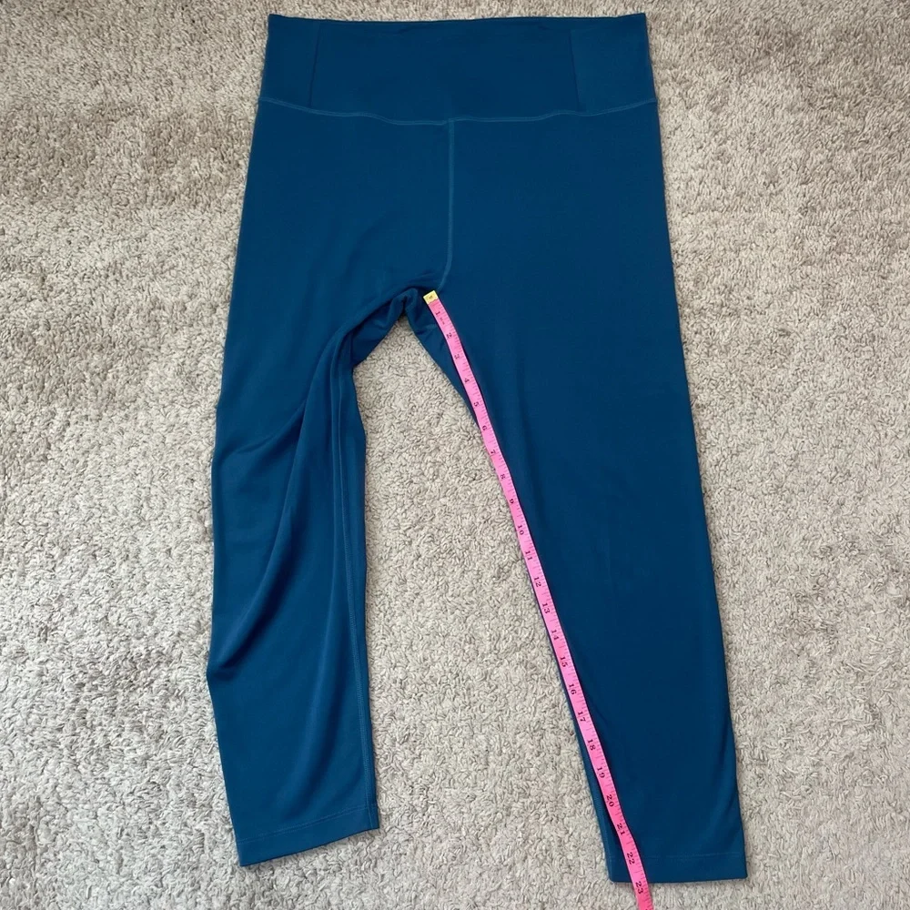 Girlfriend Collective Cleo Bra and High-Rise Leggings Set Size XXL Blue Green - Picture 13 of 16